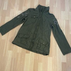 Army green jacket